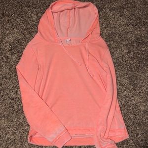Pink light weight hoodie